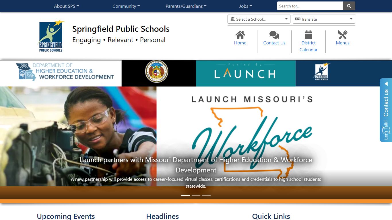 Springfield Public School District / Homepage